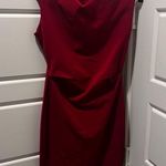 ZARA  Woman Dark Red Body Con Mini Dress Photo 0