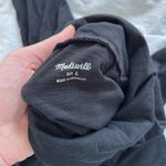 Madewell  black turtleneck long sleeve shirt size large Photo 6