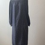 Neiman Marcus #22 Women's Black Polka Dot Vintage Silk Dress by , Sz: 12 Photo 3