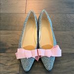 J.Crew New Without Box Vintage  Tweed Bow Flats Sz 7.5 Photo 1