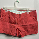 J.Crew Women Chino Broke-in Red/Orange Shorts Size 8. Photo 1