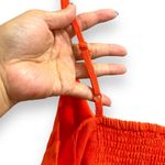 Midnight sky NWT Orange Bustier Corset Crop-top Large Photo 5