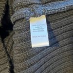 Central Park West  Women's Black Chunky Knit Full Zip Hoodie Size L NEW Photo 4