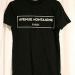 Stylewise Avenue Montaigne

Black Paris T Shirt Soft Small Medium Tee Photo 0