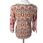 Lucky Brand  Scoop Neck Boho Top, Sz M Photo 3
