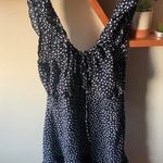 Princess Polly Navy Spot Dress Photo 0