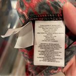 Cute slinky spicy red leopard print cowl neck top sleeveless flowy Black Photo 6