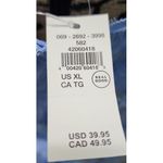 Aerie  Bralette Womens Size XL‎ Light Blue Lace V Neck Scalloped Hem Romantic Photo 2