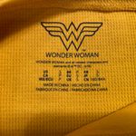 Wonder woman cropped Tee, crew neck, long sleeve, oversized, super hero,‎ SZ S Yellow Photo 3