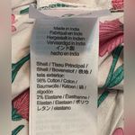 J. Crew floral tiered puff sleeve midi dress with pockets. Size 10 White Photo 13