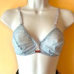 Daydream Nation Powder Blue Secrets Keyhole Bralette Sz S Photo 0