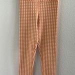 The Upside Yellow Check Active Pants Legging XS Photo 0