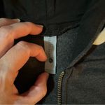 Modcloth  Next Level Apparel Gray Zip Up Hoodie Snowman Holiday Design L NWOT Photo 9