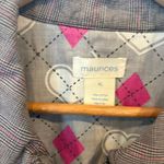 Maurice's Black And White Short Sleve Jacket Size XL Photo 4