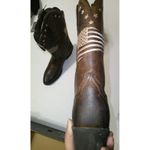 Ariat New NWT NIB Womens 7.5 Boot Western Distressed Heritage Liberty Leather Photo 3