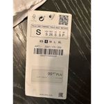 ZARA  Basic Women's White Ruffle Sleeve Cropped Blouse Size S Photo 8