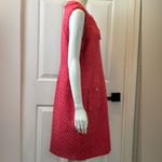 Karl Lagerfeld Karl Laggerfield Paris Tweed Midi Formal Front Pockets Party Pink Dress S 14 F7 Photo 2