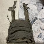 Free People NWOT  Boulevard Tank XS oregano Photo 6