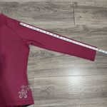 Namelessage Women Outdoors Berry Long Sleeve Athletic 1/4 Zip High Neck Top Sz M Pink Size M Photo 14