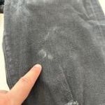 EXPRESS Jeans Womens 6 Black Legging MIA Mid Rise Ripped Distressed Skinny Denim Photo 5