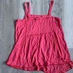 Doe & Rae NWT  Coral Pink Boho Tank Photo 3