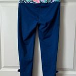 Lilly Pulitzer Noelani Weekender Cropped Legging Inky Navy Slathouse Size Small Photo 1