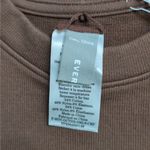 Everlane The Seamless Tee Acorn (Brown) Cropped Short Sleeves Crew Neck XS/S New Photo 3