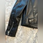 H&M  faux leather jacket NWT Photo 4