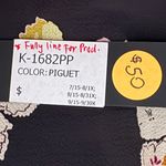 Krisa  Floral Black Lightweight Pants Size XS NWT Photo 2