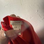 J.Crew Red Wool Blend Pencil Skirt Size 8 Business Casual Office Work Academia Photo 6