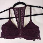 Victoria's Secret Victoria’s Secret Bombshell Rhinestone Lace Halter Bra Front Clasp 34C Photo 15