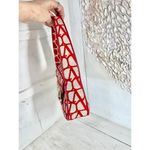 Valentino Garavani NWT Iconographe Loco Canvas Envelope Hobo Bag Red One Size Photo 7