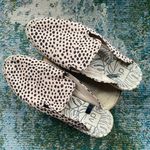 DV Dolce Vita Elaine leopard print slip on espadrilles open heel flats, size 9M Photo 4