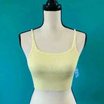 Free People New with tags intimately  Andi Square Neck Seamless Bralette Photo 2