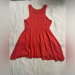 Ladakh  sleeveless coral dress Photo 3