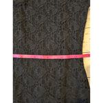 Moda  International Black Knit Lace Mini Dress Size Small Photo 4