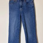 Madewell The perfect Vintage Jeans high rise straight leg size 25 blue denim Photo 4