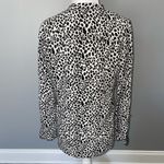 ZARA NWOT  Animal Print Blouse Sz XS Photo 3