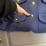 Joan Rivers Blue Button-Up Women's Jacket  Blazer Coat Casual Navy 2X Classy Cuff Photo 1