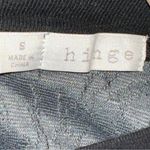 Hinge  Nordstrom Women’s Size S Black Gray Rose Jacquard Bow Back Sweatshirt Photo 5