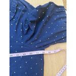 Boden Collared Notch Neck Cotton Top Polka Dot Size Us 16 Womens 2329 Blue Photo 8