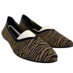 Hot Miami Styles NWT MIA Womens Black Tan Slip-On Animal Print Flats Size 7 Photo 0