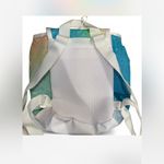 Adidas Blue and Pink Fashion Backpack with Front Flap Photo 6