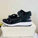 Anne Klein  Goldie Sport‎ Sneaker Sandal, Comfort Cushioned, Black, Size 11, NWT Photo 9