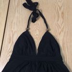 No Boundaries Juniors or Womens Halter Dress Soft Stretchy Comfy Black Size Medium 7-9 Photo 2