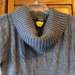 Gabriel Grey Cowl Neck Tunic Sweater Medium Photo 1