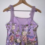 Fairy Coquette Prairie Cottagecore Floral Lace Mini Dress Babydoll Style‎ Size M Photo 6