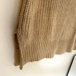 ZARA Women's Tan Knitted Sweater Vest Size M Photo 2