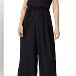 Habitual Black Cut out Back Cropped Jumpsuit Photo 0