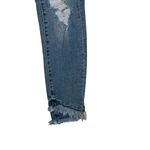 Kancan Women's Jeans Nala Mid‎ Rise Ankle Skinny Distressed Denim Blue Size 1/24 Photo 1